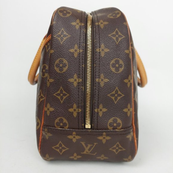 SOLD Louis Vuitton Deauville Brown Monogram Canvas Bag - Picture 10 of 16